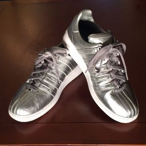 Rare! Silver Metallic Classic K-Swiss 9.5